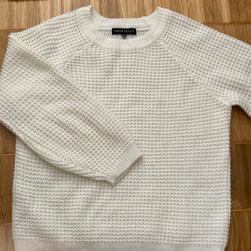 White sweater